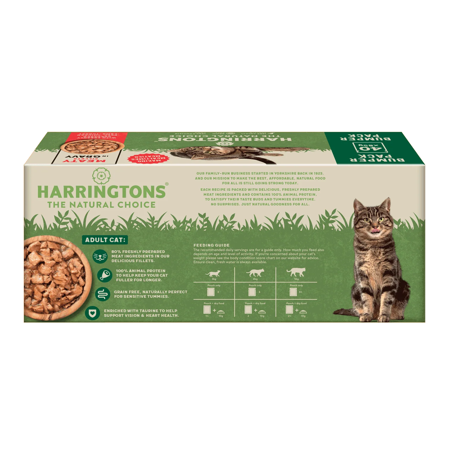 Complete Grain-Free Adult Meaty Selection in Gravy Wet Cat Food Bumper Pack 40x85g - Image 3