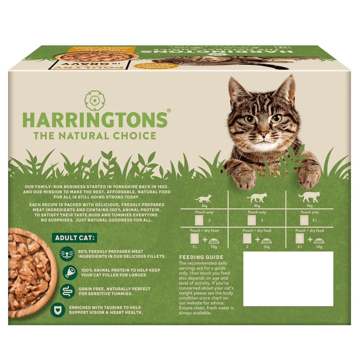 Complete Grain-Free Adult Poultry Selection in Gravy Wet Cat Food Bundle 72x85g - Image 4