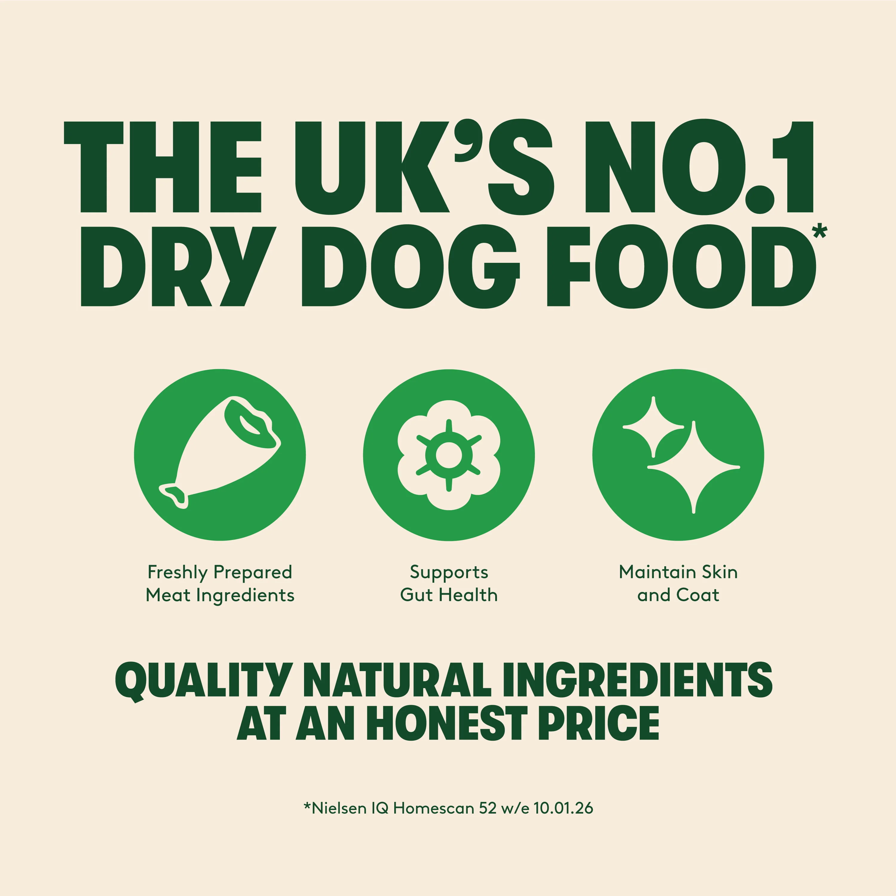 Dry Adult Dog Food Rich in Salmon & Potato 1.7kg - Image 4