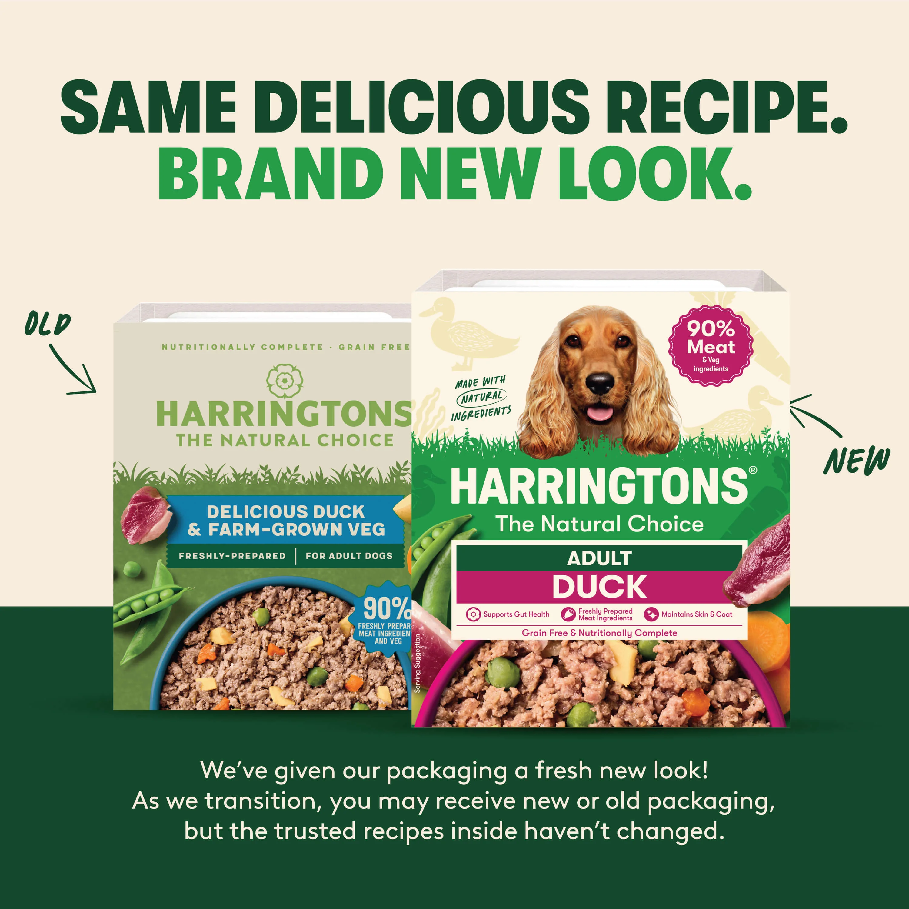Duck with Potato & Vegetables Grain Free Wet Dog Food 8 x 400g - Image 7