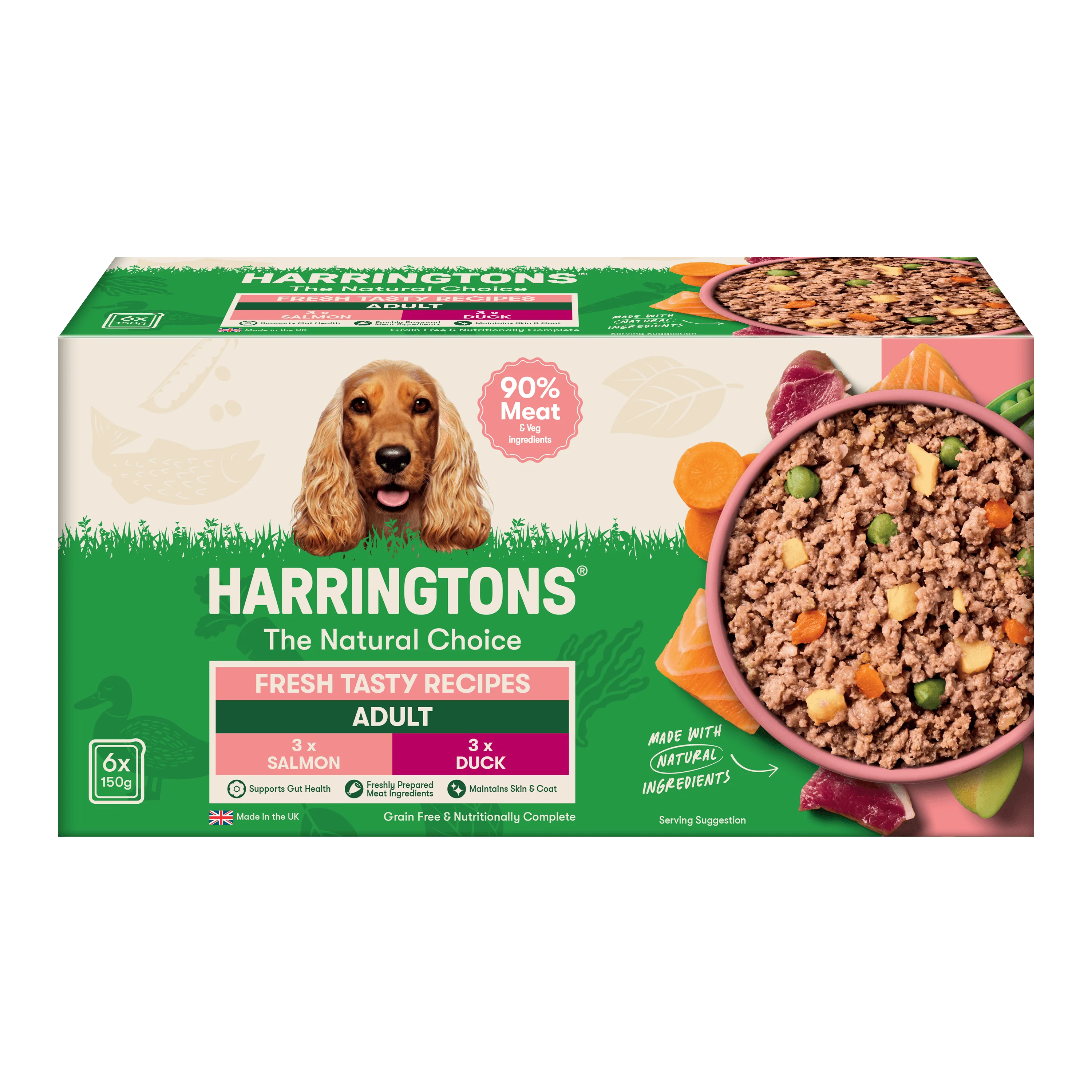Grain Free Tasty Selection Wet Dog Food Bumper Pack 6 x 150g