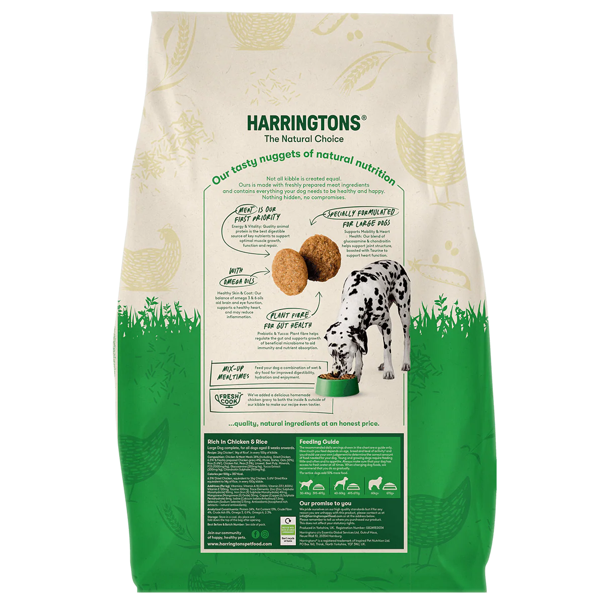 Dry Large Breed Adult Dog Food Rich in Chicken 14kg - Image 3