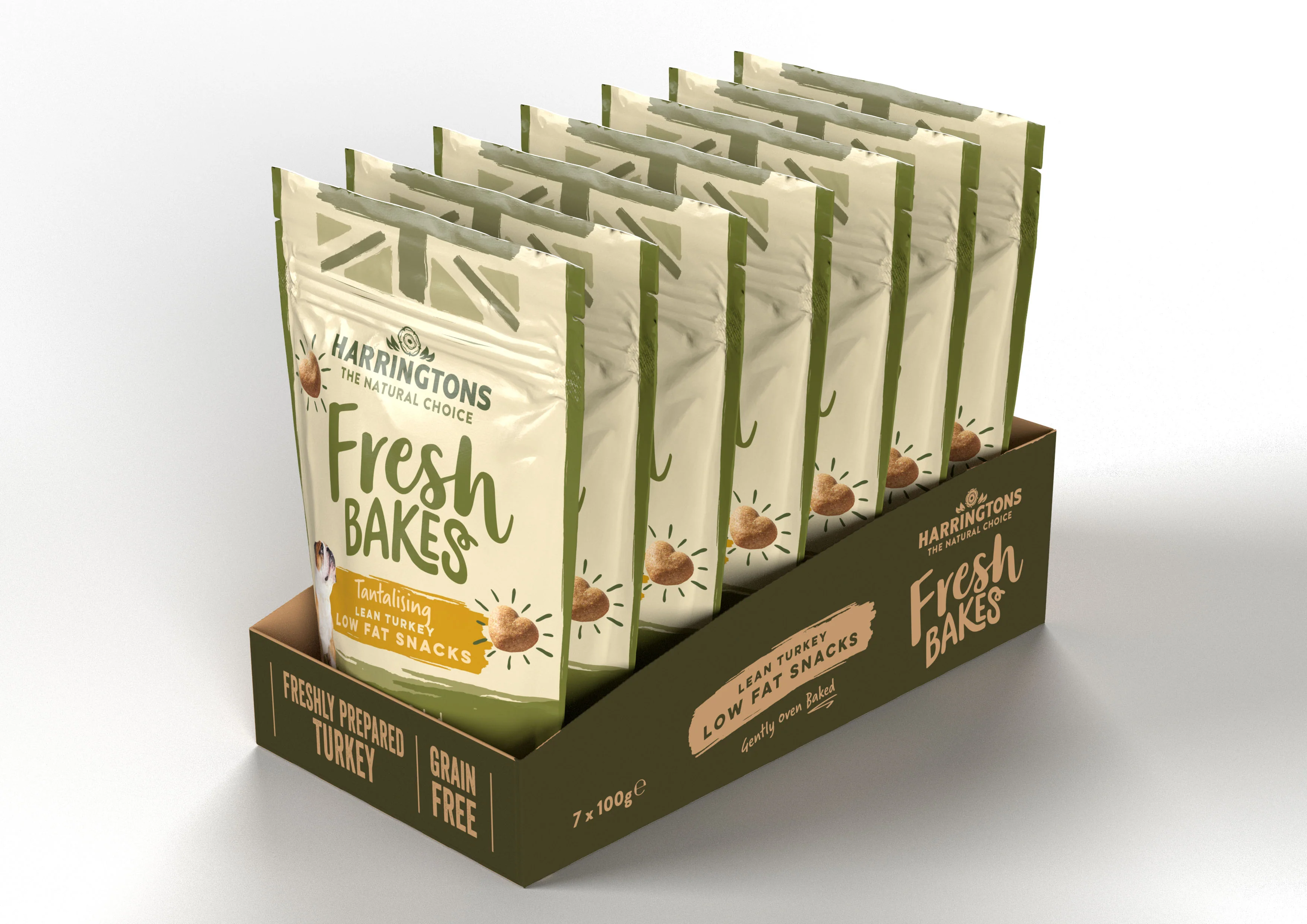Lean Turkey Low Fat Grain Free Dog Treats 7 x 100g - Image 4
