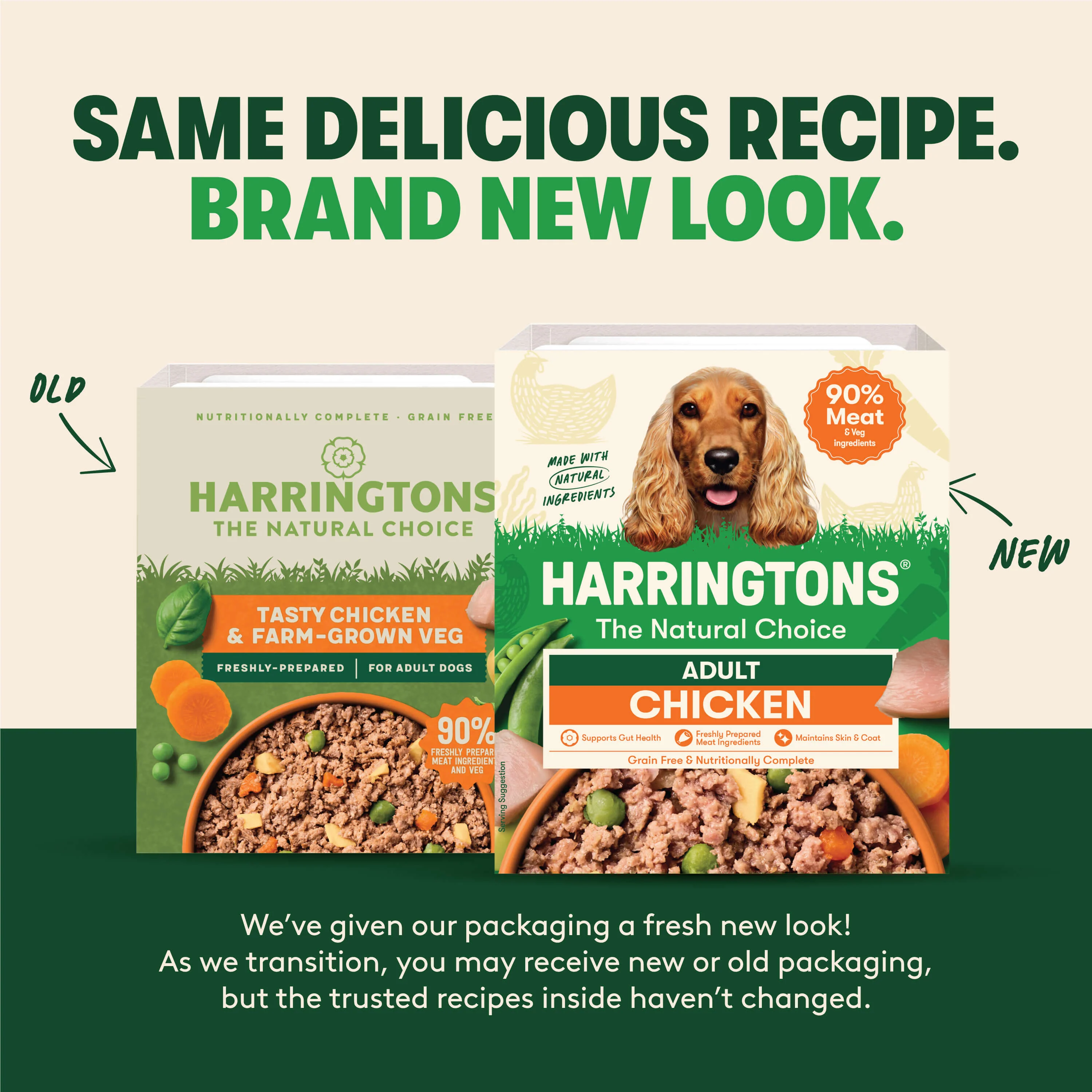Chicken with Potato & Vegetables Grain Free Wet Dog Food 8 x 400g - Image 6