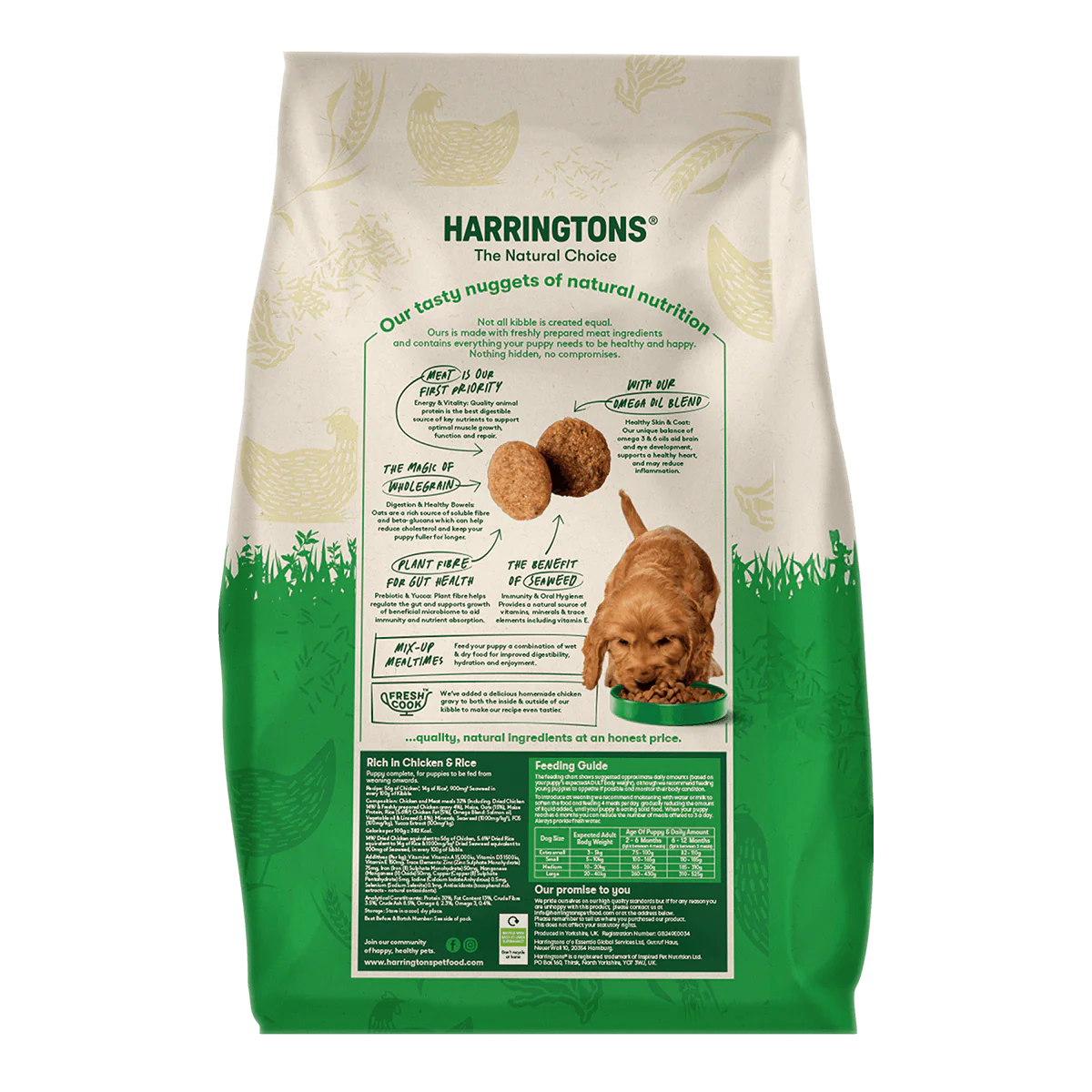 Dry Puppy Food Rich in Chicken & Rice 10kg - Image 3