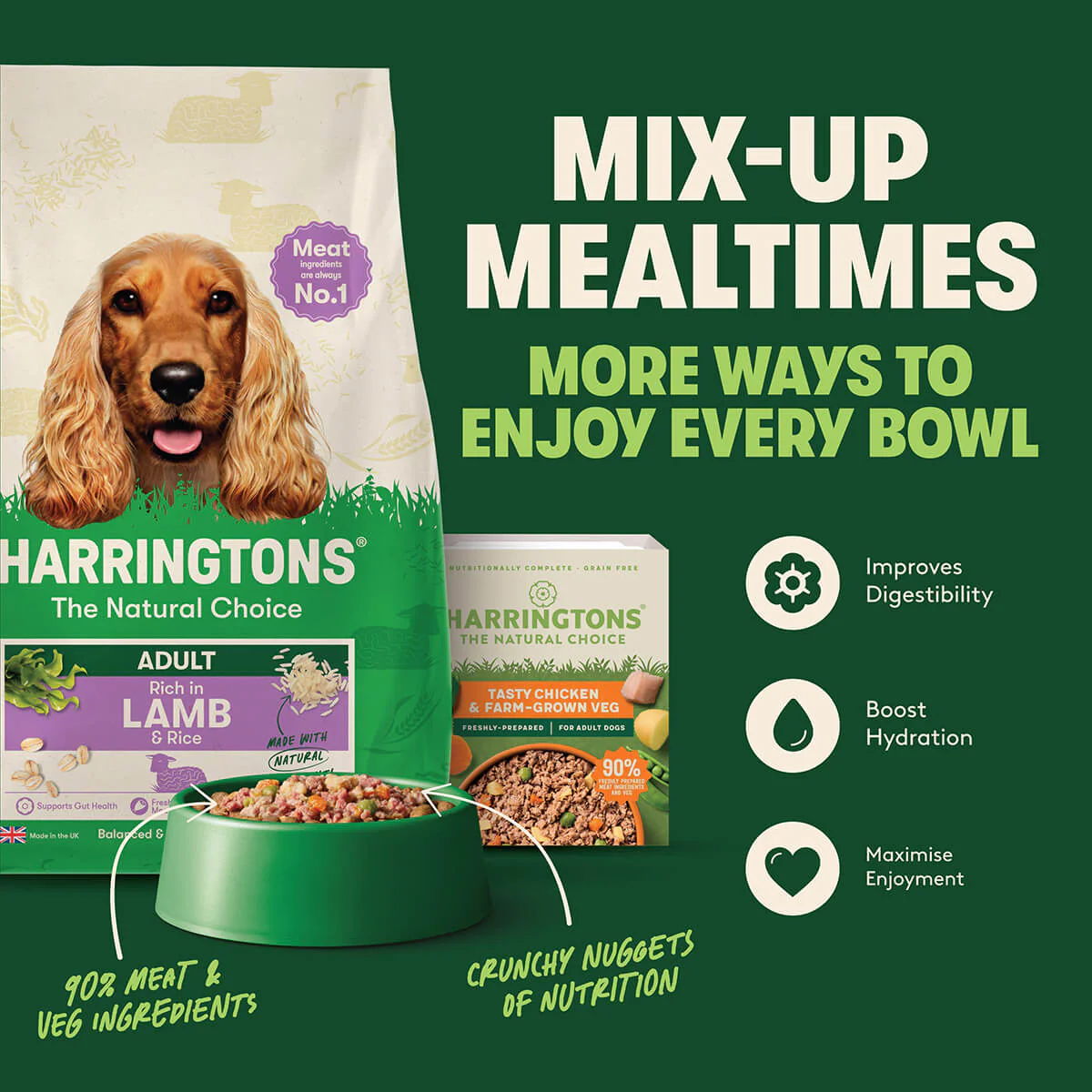 Dry Adult Dog Food Rich in Lamb & Rice 15kg - Image 10