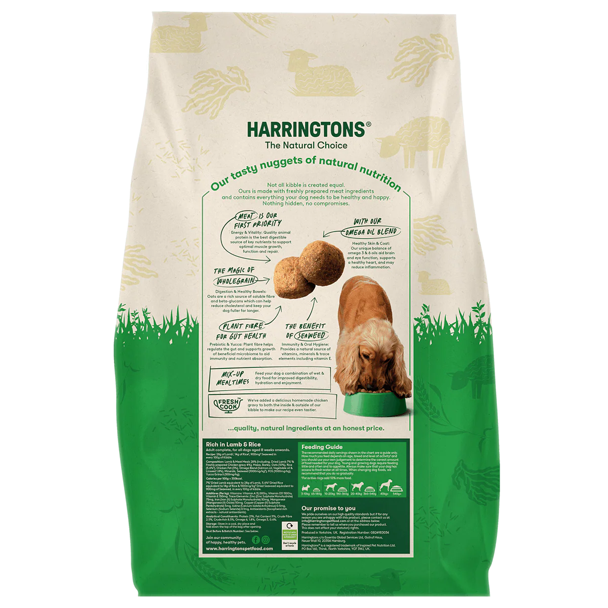 Dry Adult Dog Food Rich in Lamb & Rice 15kg - Image 3