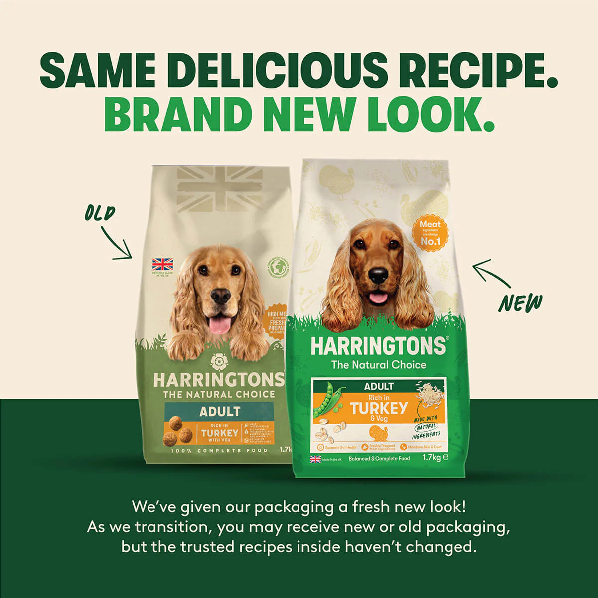 Dry Adult Dog Food Rich in Turkey & Veg 1.7kg - Image 8